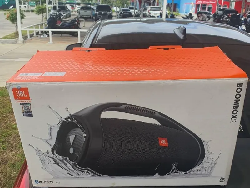 รับซื้อลำโพงมือสอง JBL Boombox 2 กล่องศูนย์ไทย — BuyHub รับซื้ออุปกรณ์เสียงและแก็ดเจ็ตไอที