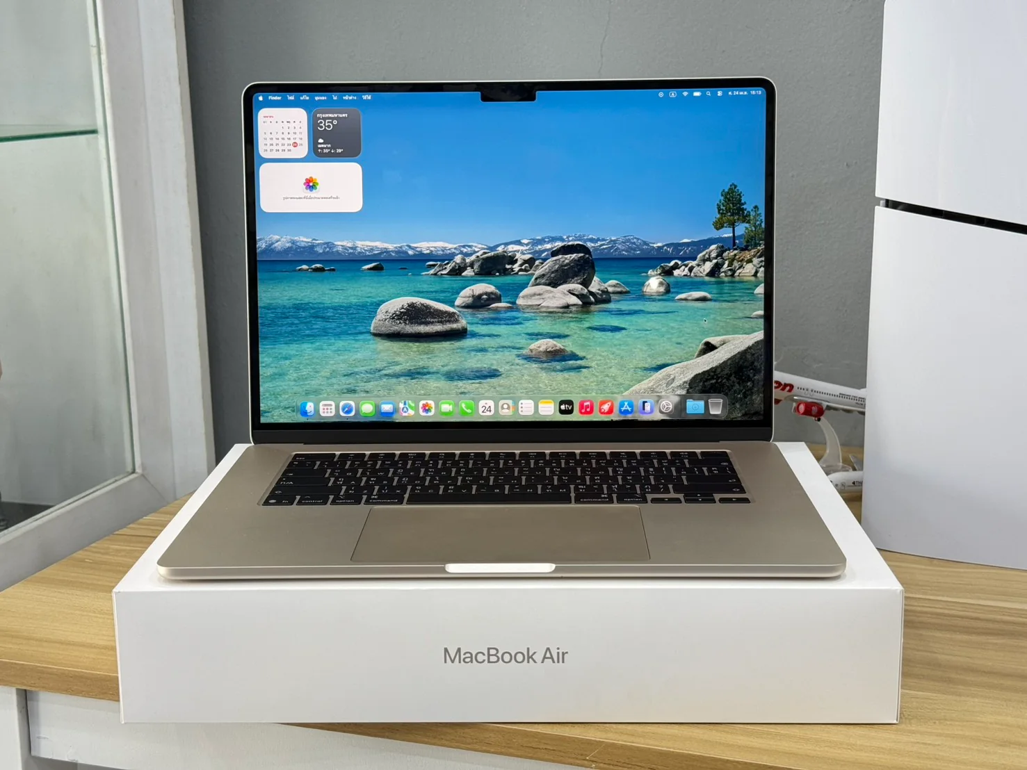 ตัวอย่าง MacBook Air มือสองสำหรับการประเมิน